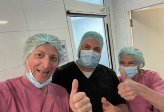 Visite du Centre Precise Vision avec le Dr Florian Kretz (Allemagne)