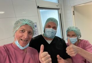 Visite du Centre Precise Vision avec le Dr Florian Kretz (Allemagne)